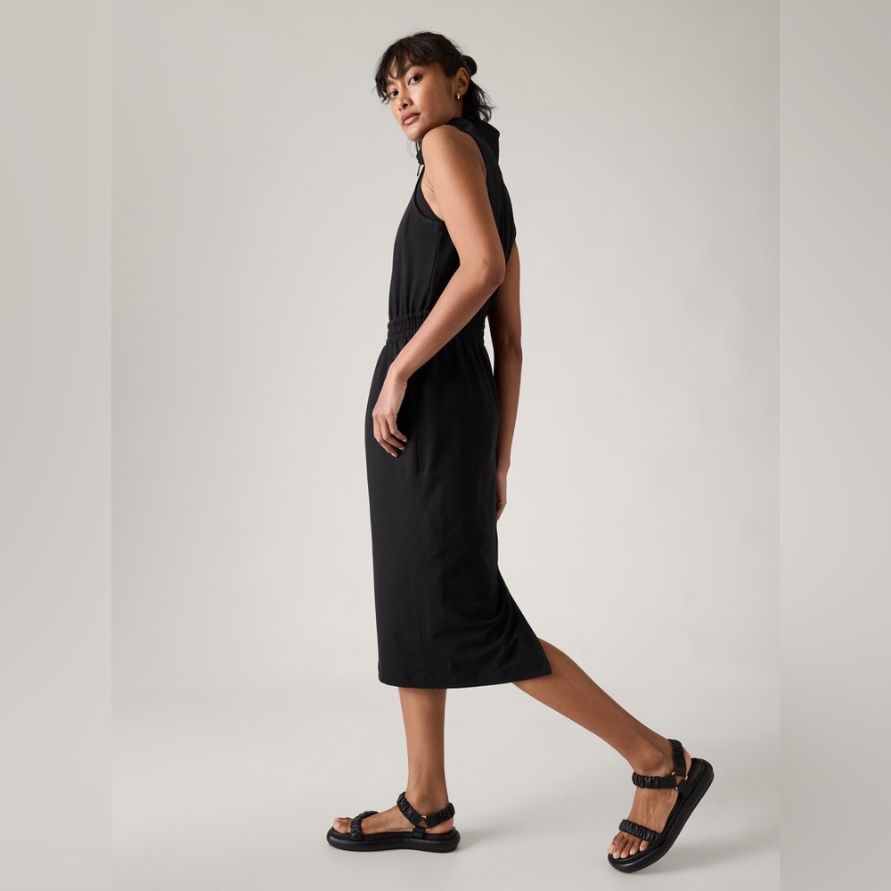 Athleta Black Midi Dress